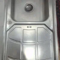 سینک استیل یک لگنه نگین الماس   نو