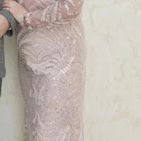 لباس مجلسی موزن دوزی و لمه از بازار خریدم