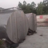 تانکر حمل شیر دوجداره استیل