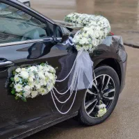 گل ارایی ماشین عروس