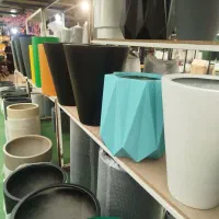 گلدان فایبرگلا س