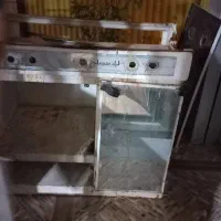حلبی گاز قدیمی خرابه فقط حلب ش