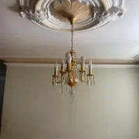 لوستر اب طلا دو عدد