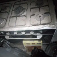 اجاغ گاز طرح فر ۵ شعله