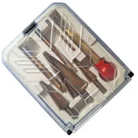 ست مته کاجی و برش 7 عددی و سنبه نشان اتوماتیک بتیس