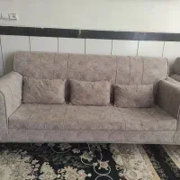 مبل ۹ نفره و گل طبیعی