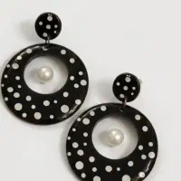 گوشواره طرح خال خال