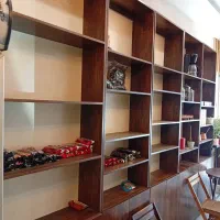 دکور MDF|کتابخانه، شلف، قفسه‌های دیواری|اراک, |دیوار