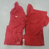 لباس کار  جوشکاری  درجه یک و بادگیر ضد اب