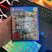 دیسک بازی GTA V جی تی ای وی برای ps4-ps5 (با نقشه)