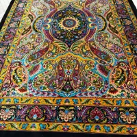 فرش تمام ابریشم و بیجار