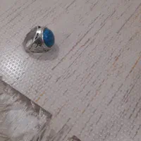 انگشتر فیروزه با رکاب دست ساز