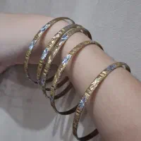 النگو طلایی رنگ ثابت