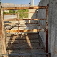 تخت تک نفری فلزی