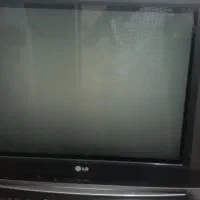تلویزیون قدیمی ال جی صفحه تخت اصل