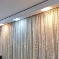 پرده تور خامه و زری دوزی ترک
