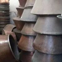 وسایل مسی و برنزی کهنه و شکسته سینم