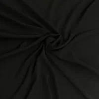 دو عدد پارچه چادُر کرپ مشکی ساده