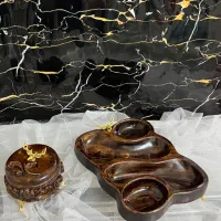 سرویس پذیرایی طرح چوب سنگی