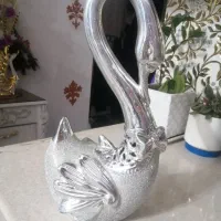 یک عدد قو زیبا بزرگ