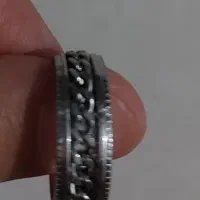 انگشتر نقره کروم