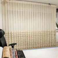 پرده تور بریلنت/ویترین حراج