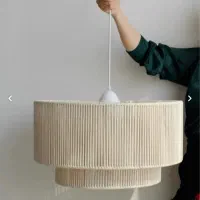 لوستر مکرومه و رافیا