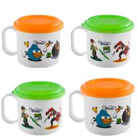 لیوان پلاستیکی درب دار تنبک دایره شامادرا یاس خرفه