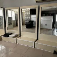 آینه قدی لوستر پرده