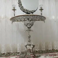 آینه و شمعدان در حد نو