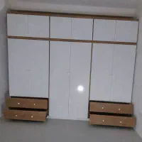 کمددیواری آماده،کمد دیواری طرح بلوط
