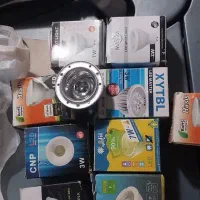 چراغ هالوژن جی یو تن و لامپ سوزنی