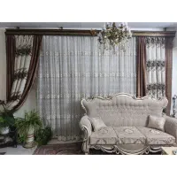 پرده پذیرایی به طول ۴متر وارتفاع ۲/۷۰