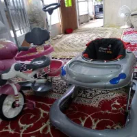 موتورش شارژی سه چرخه بی بی لند روعک کودک