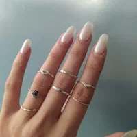 انگشتر نقره تایلندی ۶۹۰تا ۱/۴۰۰ قیمتشه ( نو)