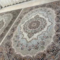 یک‌جفت فرش۹متری ۷۰۰شانه پردیسان درحد نو