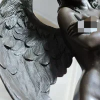 فرشته بهشت مجسمه هونگ برنز