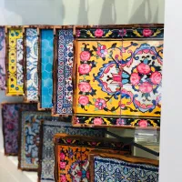 سینی چوبی طرح سنتی