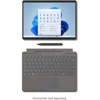 سرفیس پرو8-i7 ssd256 16g ram بهمراه کیبورد و قلم