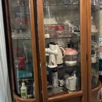 بوفه گنجه چوب گردو