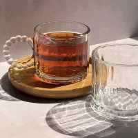 فنجون دسته مروارید وشیرینی خوری و اردورخوری خوری