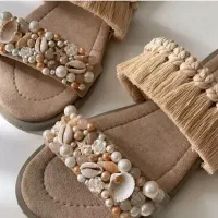 صندل تابستانه مکرومه