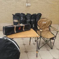 میز و چادر طبیعت گردی