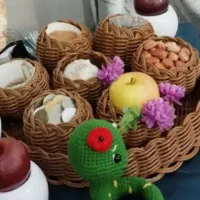 سبد/حصیری/دستبافت/هفت سین/مناسب