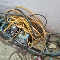 سم پاش همراه با شیلنگ و شاسی