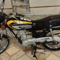 موتور 125 احسان مدل 88 پلاک قدیم