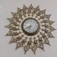 ساعت دیواری برنج