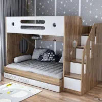 تخت دوطبقه امیران چوب با چک صیادی