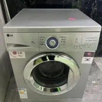 ماشین لباسشویی الجی کارکرده بشرط تست
