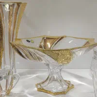 سرویس کریستال اصل میوه خوری شیرینی خوری اجیل خوری